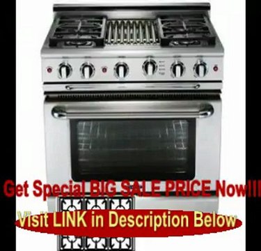 Capital Gscr366-lp 36 Inch Self Cleaning Propane Gas Range FOR SAE