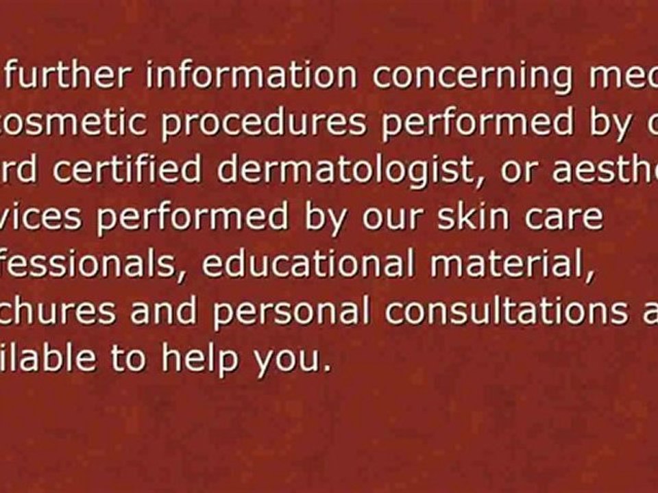 Dermatologist Charlotte NC pros