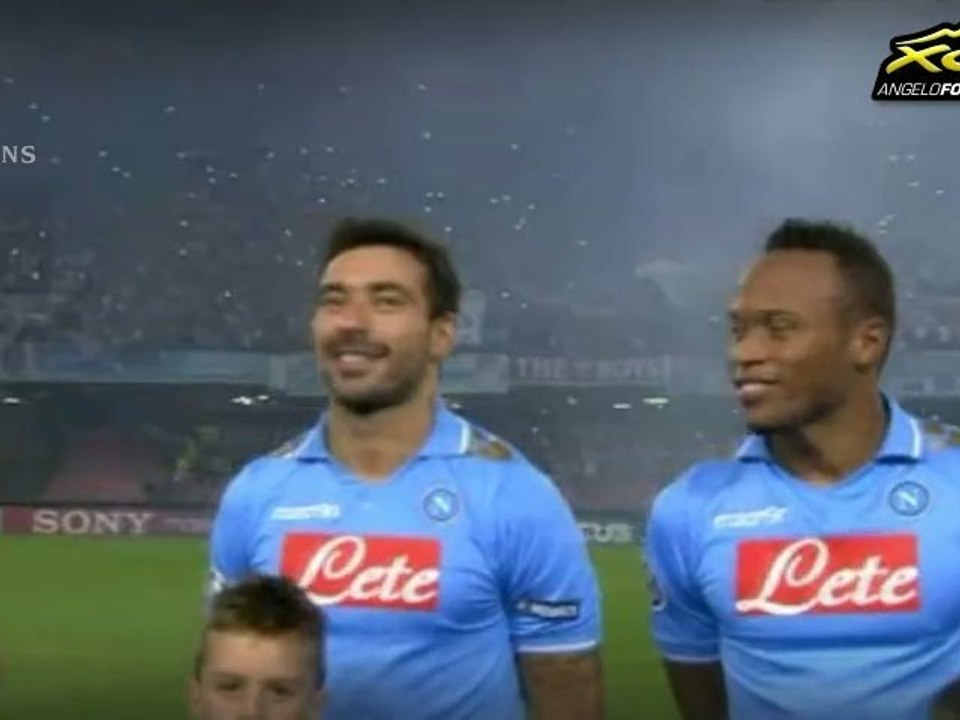 XG1 / IL "SAN PAOLO" RUGGISCE / 65mila voci per l'inno della Champions e Pepito Rossi ipnotizzato