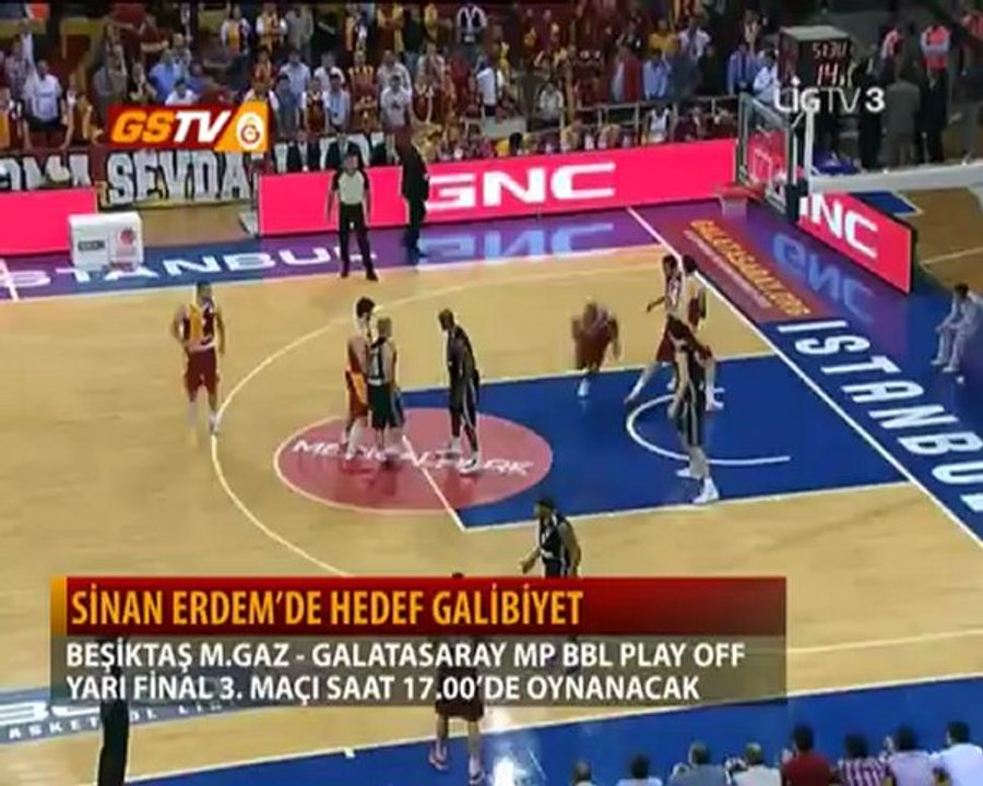 ERKEK BASKETBOL | Play-Off Yarı Final: Beşiktaş Milangaz - Galatasaray Medical Park