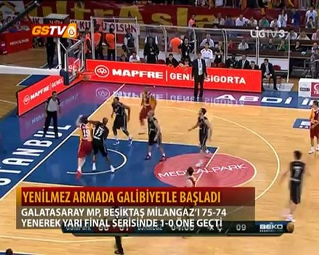 ERKEK BASKETBOL | Galatasaray Medical Park 75 - Beşiktaş Milangaz 74