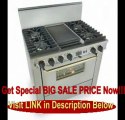 36 Pro-Style Dual-Fuel Natural Gas Range with 4 Sealed Ultra High-Low Burners 3.69 cu. ft. Convection Oven Self-Cleaning and Double Sided Grill/Griddle Stainless Steel with FOR SALE
