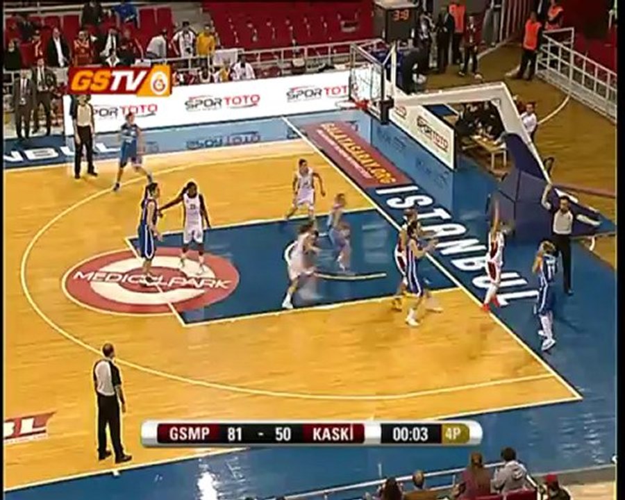 KADIN BASKETBOL | Özet: Galatasaray Medical Park 81 - Kayseri Kaski 50