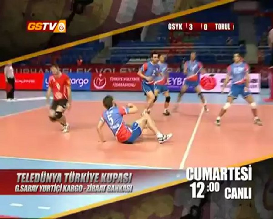 ERKEK VOLEYBOL | Ziraat Bankası -- Galatasaray Yurtiçi Kargo