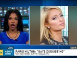 Paris Hilton defends 'gay guys' comment