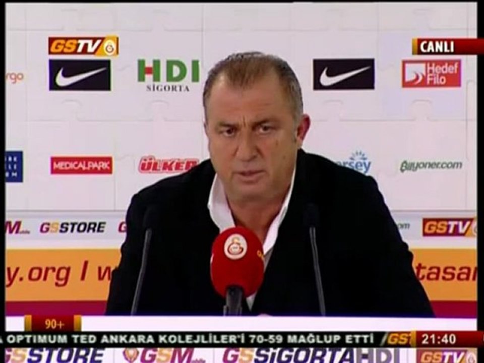 Kayserispor Maç Sonu: Fatih Terim