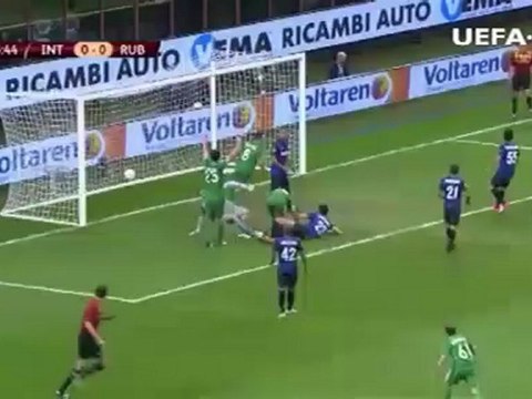 ЛЕ—12/13. 1 тур. Группа Н. Интер — Рубин. Видео голов