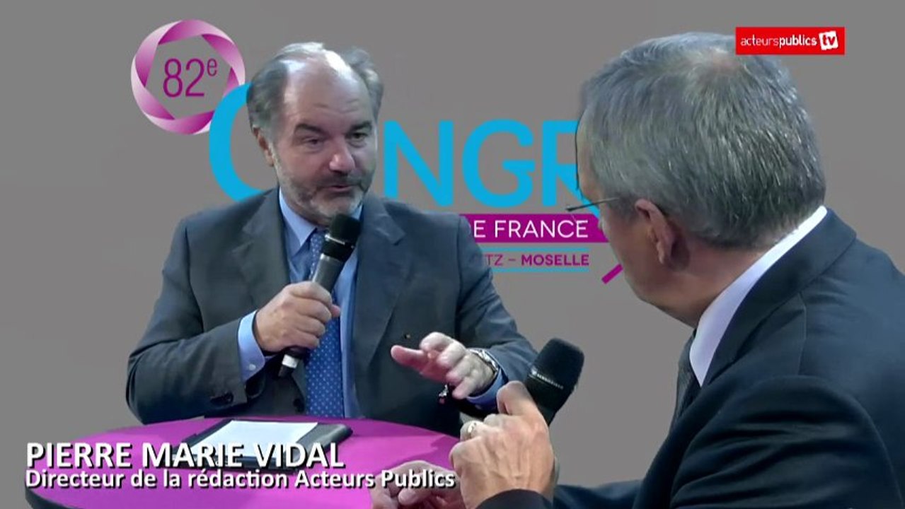 82e congrès de l'ADF : Patrick Weiten, Président du conseil général de la Moselle