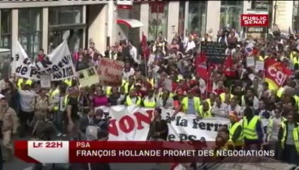 LE 22H,Invitée : Catherine Tasca