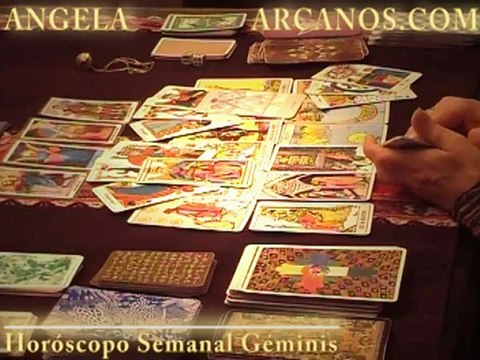 Horoscopo Geminis del 26 de agosto al 1 de septiembre 2012 - Lectura del Tarot