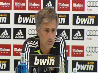 Mourinho:"Estoy contento con mi equipo"