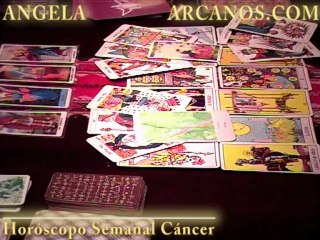 Horoscopo Cancer del 24 al 30 de junio 2012 - Lectura del Tarot