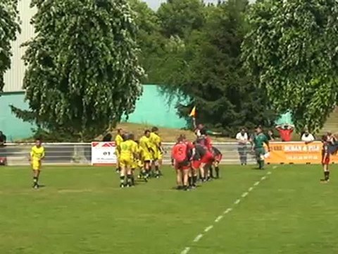 8eme de finale du championnat de france honneur saison 2010-2011, Saint Apollinaire contre Soisson 1er mi temps