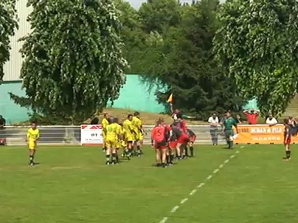 8eme de finale du championnat de france honneur saison 2010-2011, Saint Apollinaire contre Soisson 1er mi temps