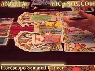 Horoscopo Cancer del 8 al 14 de enero 2012   - Lectura del Tarot