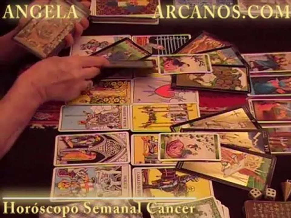 Horoscopo Cancer del 27 de noviembre al 3 de diciembre 2011 - Lectura del Tarot