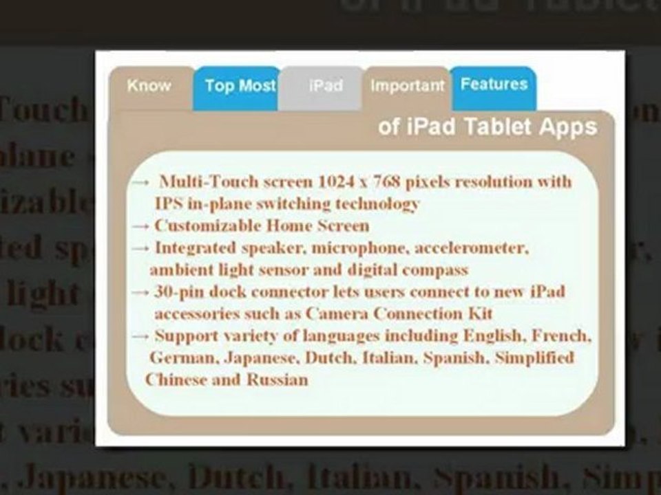 iPad Tablet Application – Path To Success