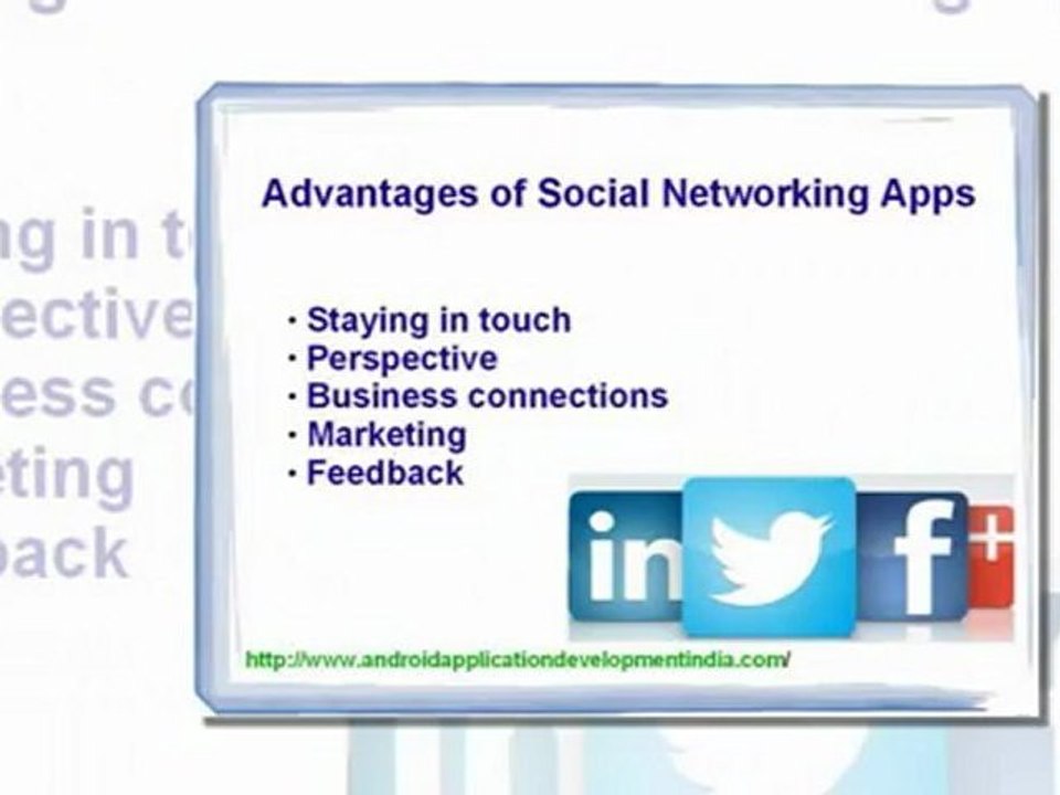 Best 4 Social networking apps for android