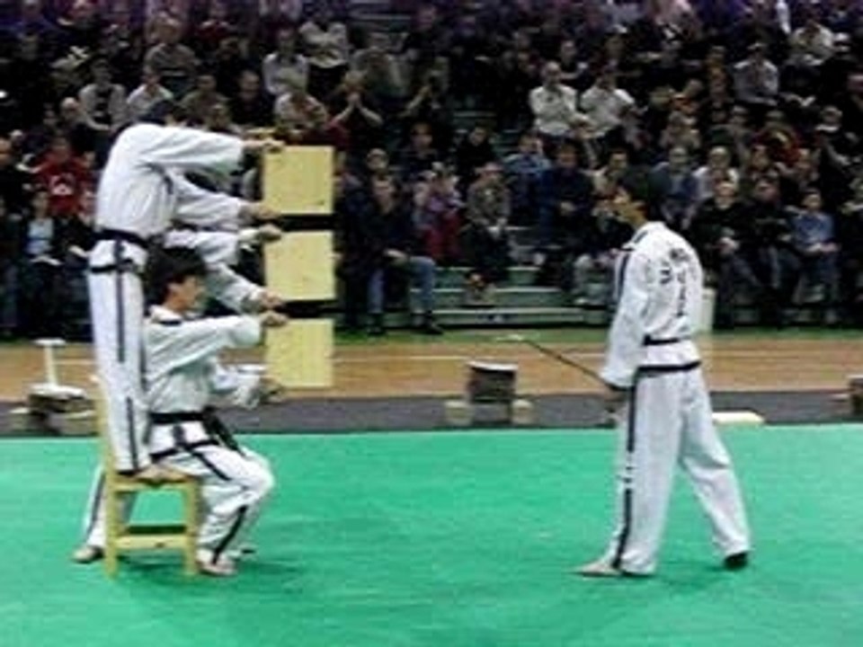 taekwondo 540 kick