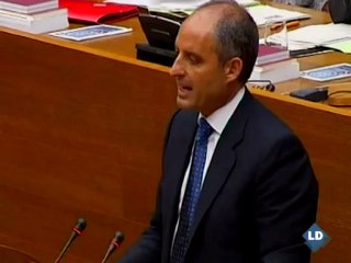 Luna arroja una piedra en las Cortes Valencianas para referirse a la corrupción