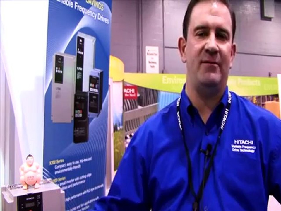 Hitachi Industrial Components and Equipment Division AC Drives - Pack Expo 2010