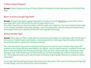 Best Search Engine Optimization