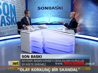 YAVUZ BAYDAR: "BASIN KONSEYİ DENİLEN BİR KURULUŞ SİYASETE GİREMEZ