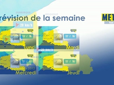 Opal'TV : La météo du week-end du 22 septembre 2012
