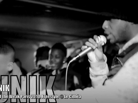 LUNIK EOW Paris 2010, Freestyle @ Cithéa