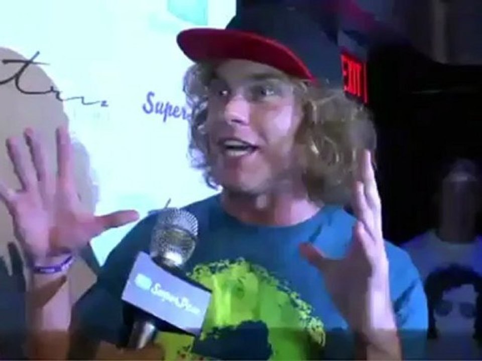 Frank and cowboy after party interview