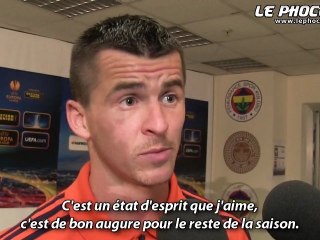 Barton : "J'aime cet état d'esprit !"