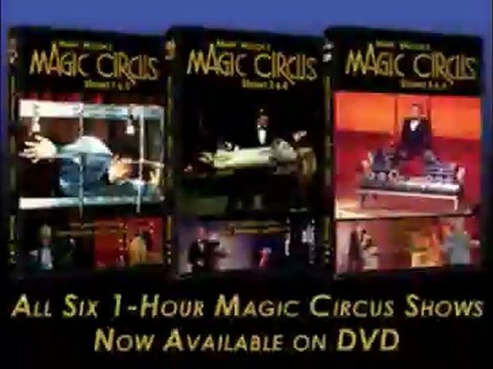 Magic Circus Volume 3 and Volume 4 by Mark Wilson (DVD) - Magic Trick