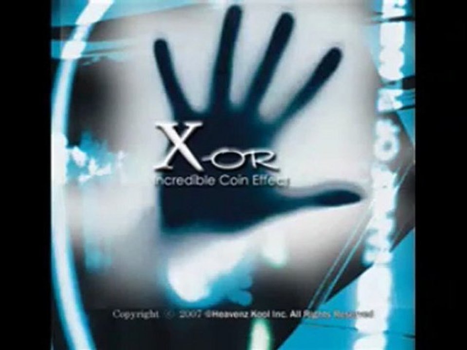 X-OR (Incredible Coin Routine) (DVD) - Magic Trick