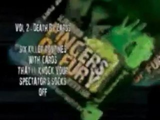 Fingers of Fury Vol.2 (Death By Cards) by Alan Rorrison (DVD) - Magic Trick
