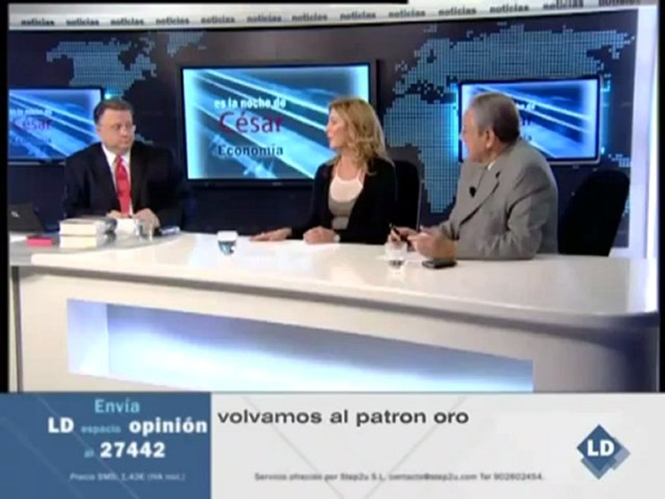 Es la noche de César: Tertulia económica  con Carmen Tomás y José Raga - 06/10/10