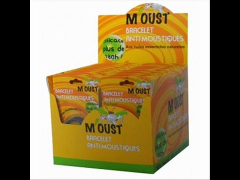 Bracelet anti moustiques