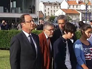 Inauguration d'un Memorial de la Shoah à Drancy