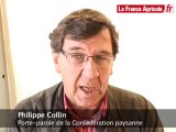 CONFÉDÉRATION PAYSANNE : « NOS PRIORITÉS, LE PRIX DES MATIÈRES PREMIÈRES ET LA PAC » (P. COLLIN)