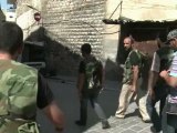 Syrie: les rebelles surveillent les rues du vieux Alep