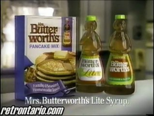 Mrs Butterworth Lite 1990