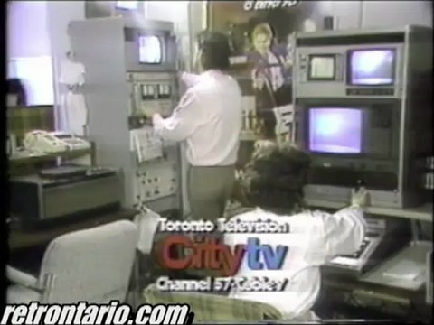 This is CityTV... EVERYWHERE 1986