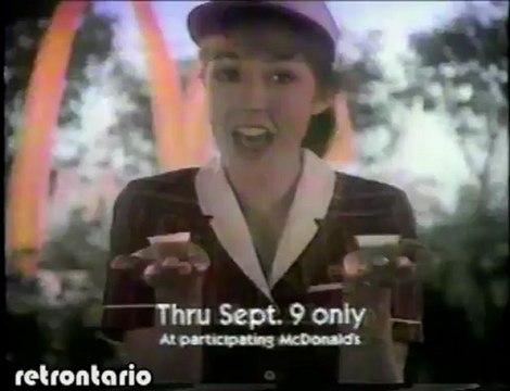 McDonalds Chicken Nuggets Hot Sauces 1984