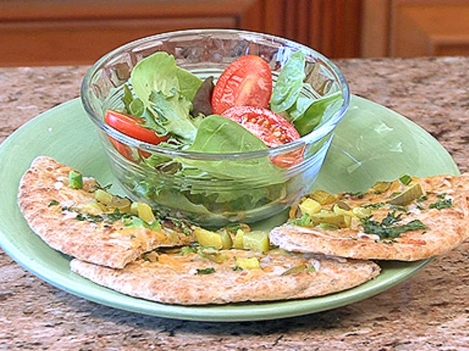 How To Make Pickle Flatbread Wedges