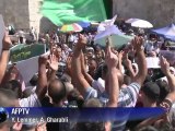 Palestinians protest anti-Islam film and cartoon