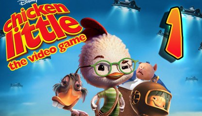Disney's Chicken Little Walkthrough Part 1 (PS2, XBOX, PC, Gamecube)