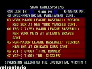 Shaw Cable systems 1993