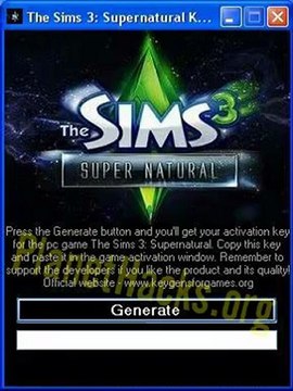 The Sims 3: Supernatural Keygen