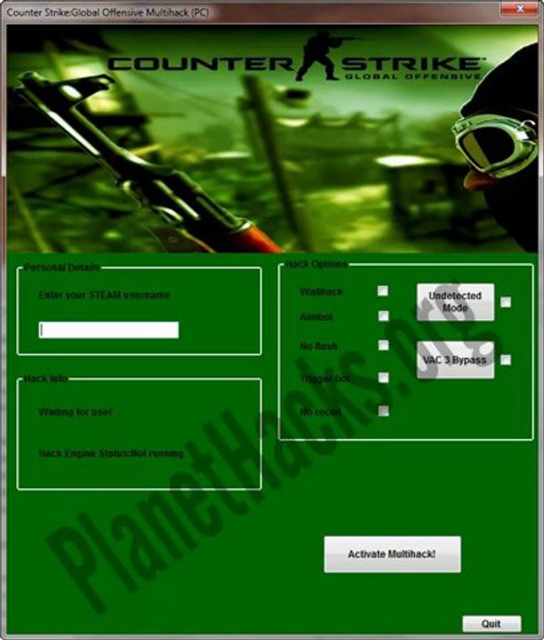 Counter Strike Global Offensive Multihack (PC)
