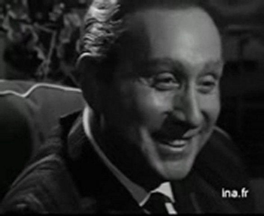-- Charles Trenet parle de ses chansons - (5'20- télé n&b )