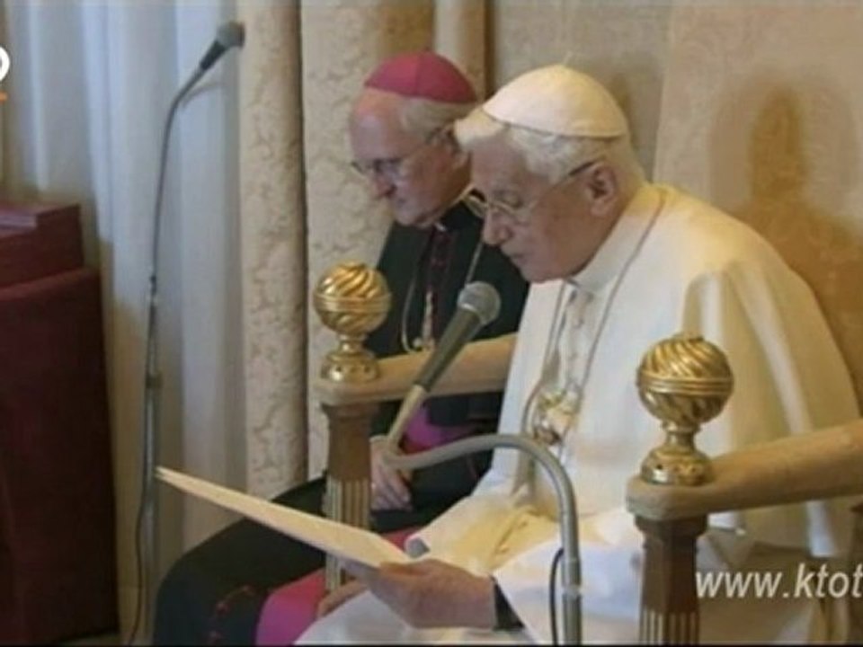 Visite ad limina : Discours de Benoit XVI